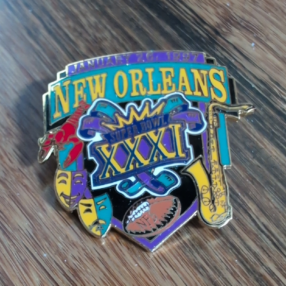 New Orleans Super Bowl XXXI Pin